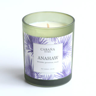Anahaw Soy Candle (Lavender, Geranium, Musk - 200ml)