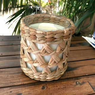 AquaLily Woven Soy Candle (Narra - 450ml)